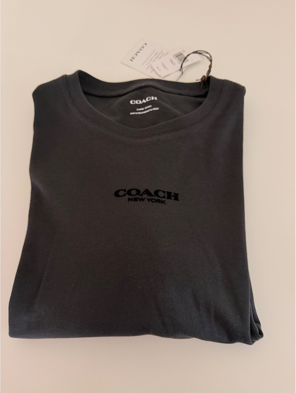 Coach Signature Logo T-Shirt – Men’s XL – NWT